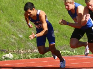 Alex Pena-Lopez competes in the men’s 1,000 meter, finishing 2:36:33