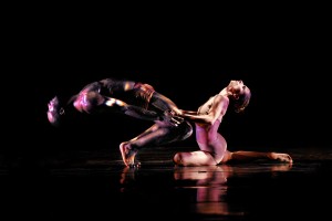 DeeAnna Hiett performs with partner in a sensuous duet during the ritual. 
