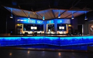 PBR Big Sky presents a fun country feel and great drink service.