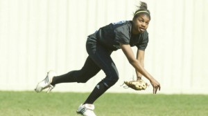 Rashonda Stanley was an outfielder and pinch runner for the Roos’ softball team. 