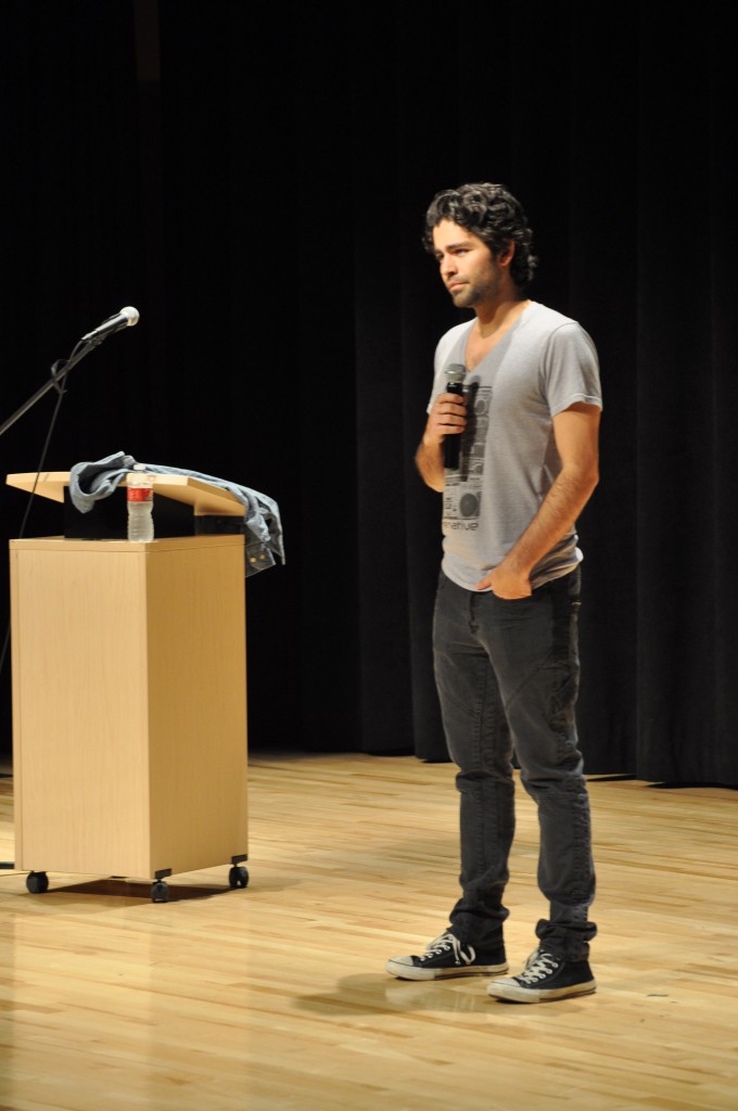 Adrian Grenier speaks candidly about his experiences on both end of the paparazzi spectrum, one following other celebs in Hollywood and the other being personally followed.