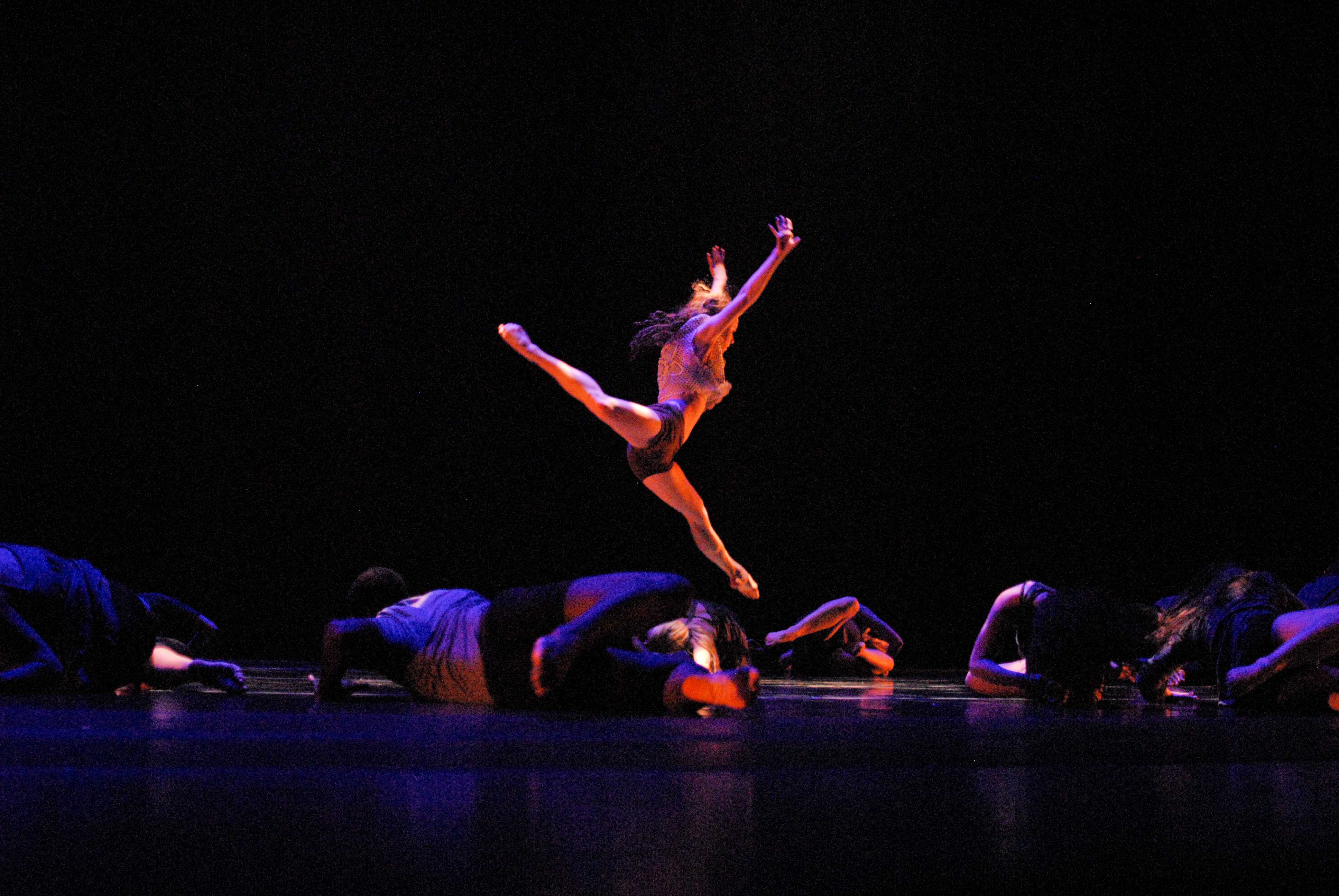 Students perform ‘Pandora,’ choreographed by senior Kaitlin Heibel.