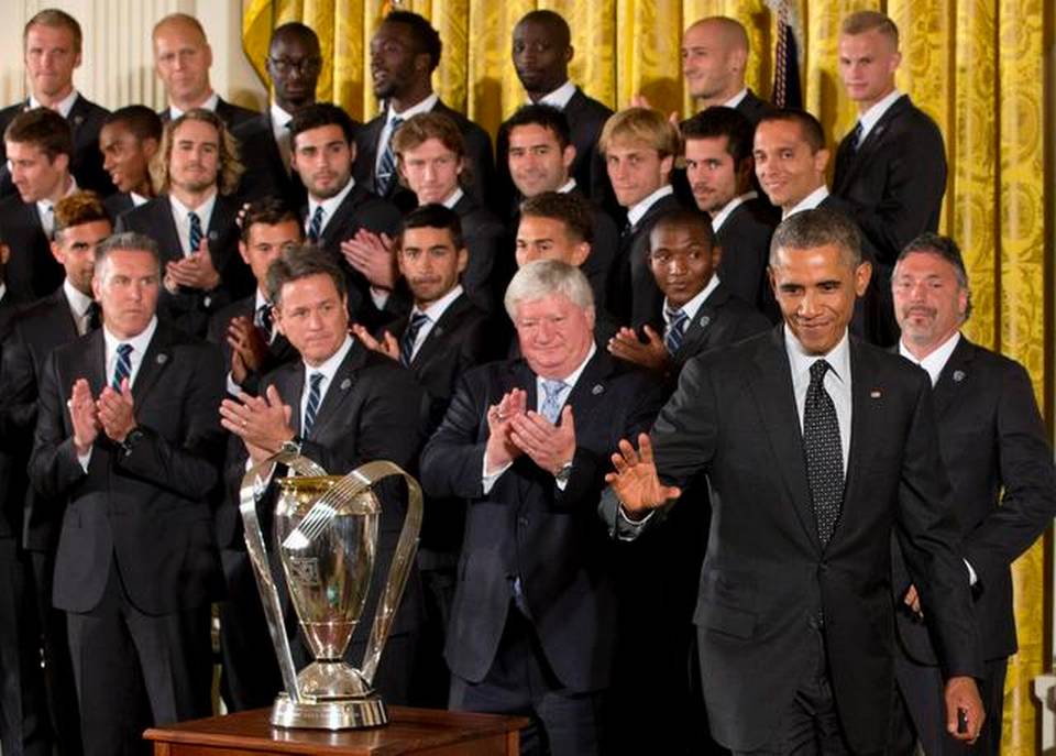 President+Obama+honors+Sporting+KC+at+White+House