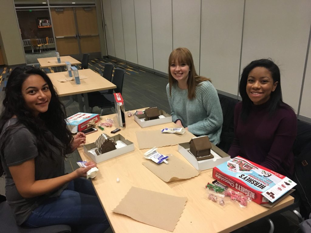 UMKC Hosts Annual Gingerbread Decorating Event