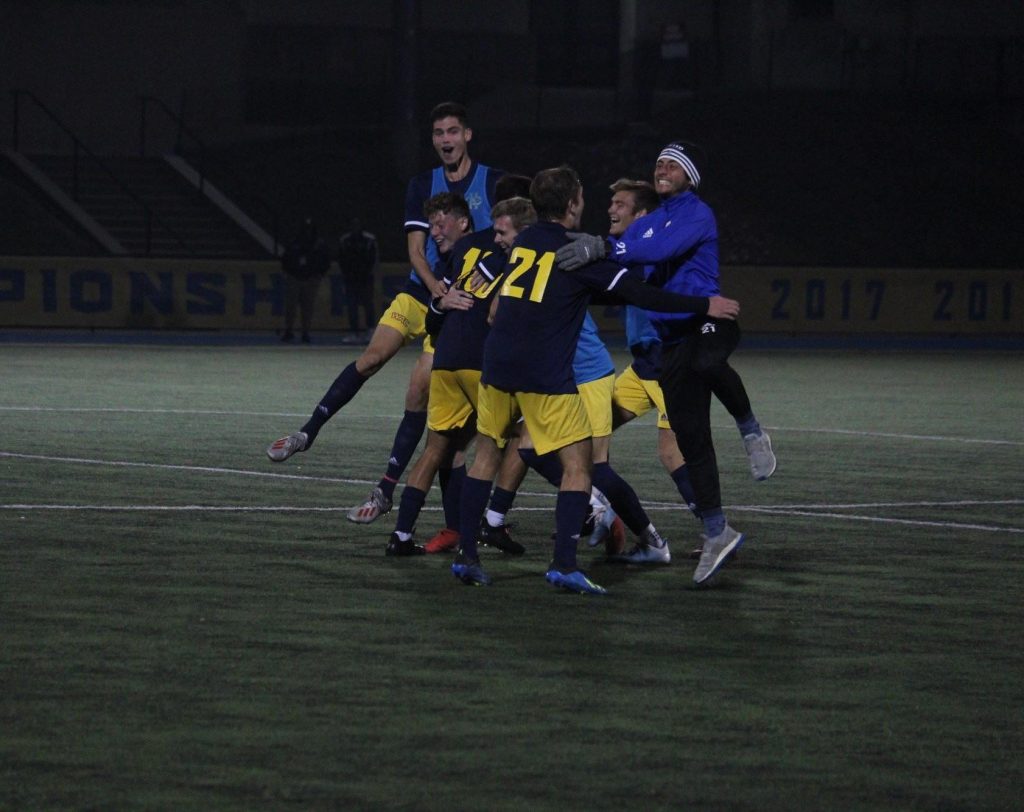 Kansas City men’s soccer wins third straight game in thrilling victory over Utah Valley