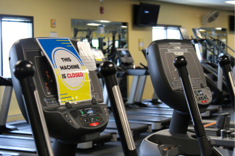 Students find ways to workout in newly regulated Swinney Recreation Center