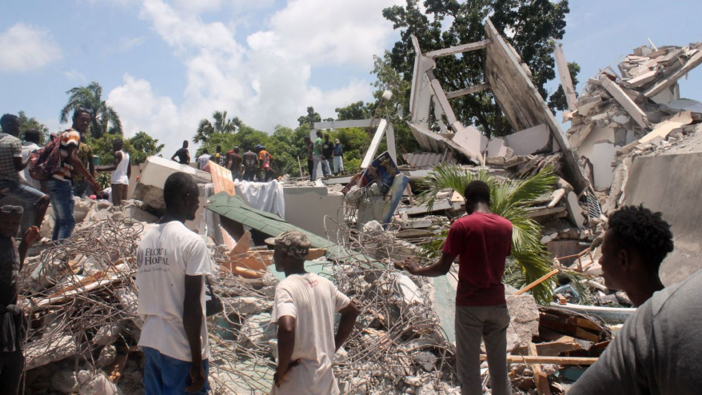 Massive earthquake strikes Haiti, estimated death toll in the thousands