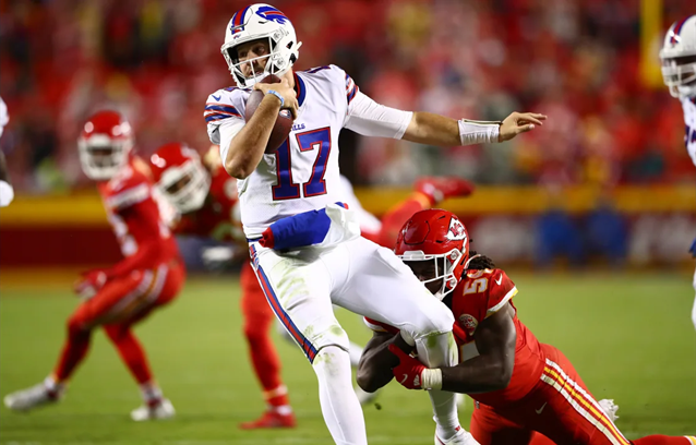 The Chiefs lost to the Bills in primetime on Sunday. (Sam Lutz)
