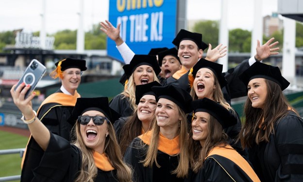 UMKC+will+be+holding+its+spring+commencement+ceremony+at+the+Royals%E2%80%99+Kauffman+Stadium.+%28UMKC%29%0A