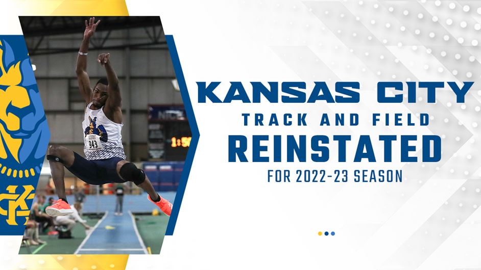 UMKC track and field reinstated