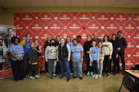 UMKC Outreach and Engagement Committee volunteer with Harvesters yearly. 