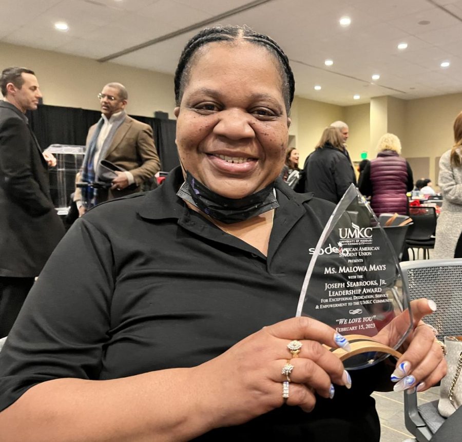 Malowa May was “high on the cloud after receiving the Annual Leadership Award