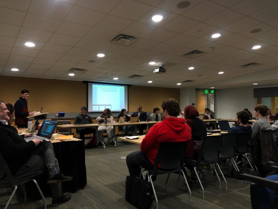 SGA met this week for the first time since senators voted to impeach Tim Nguyen March 6. The student government meets every two weeks during the school year.