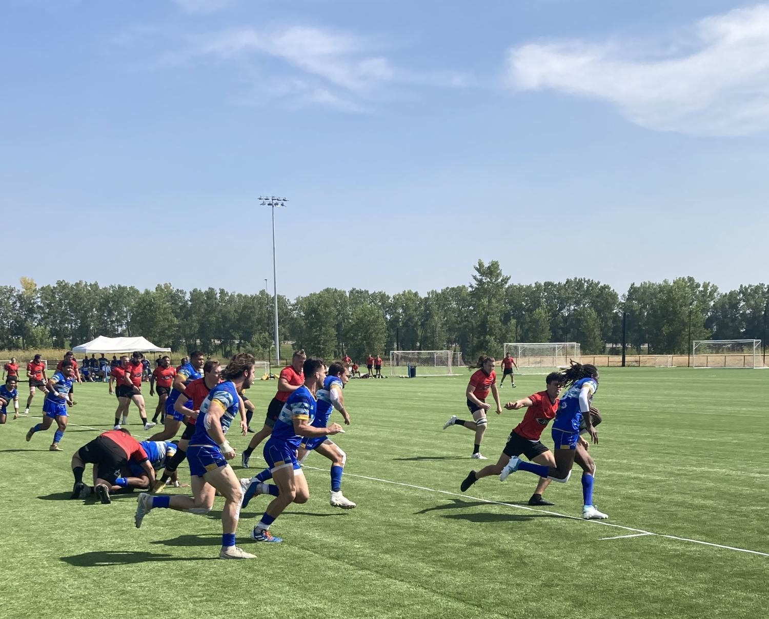 Rugby is a fast-moving, high contact sport that originated in England and is now popular all across the world.