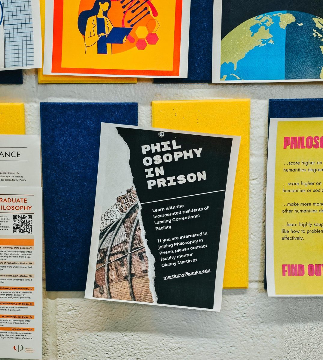  Flyer from the philosophy department in Cherry Hall advertising the Philosophy in Prison Program.