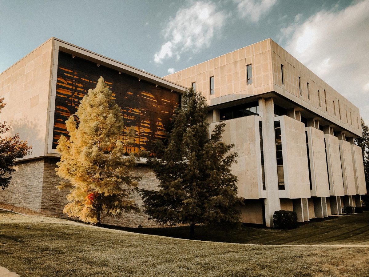 The Miller Nichols Library on UMKC's campus. 