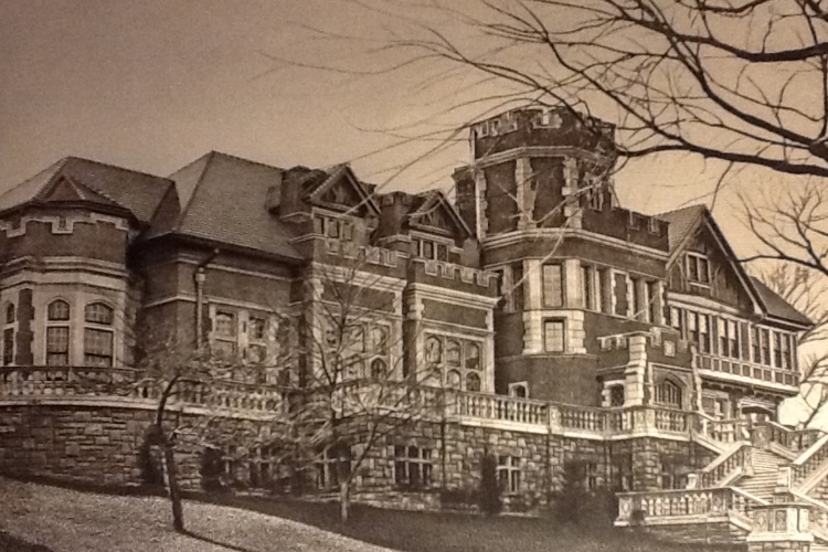 Epperson House in 1922, photo provided by UMKC