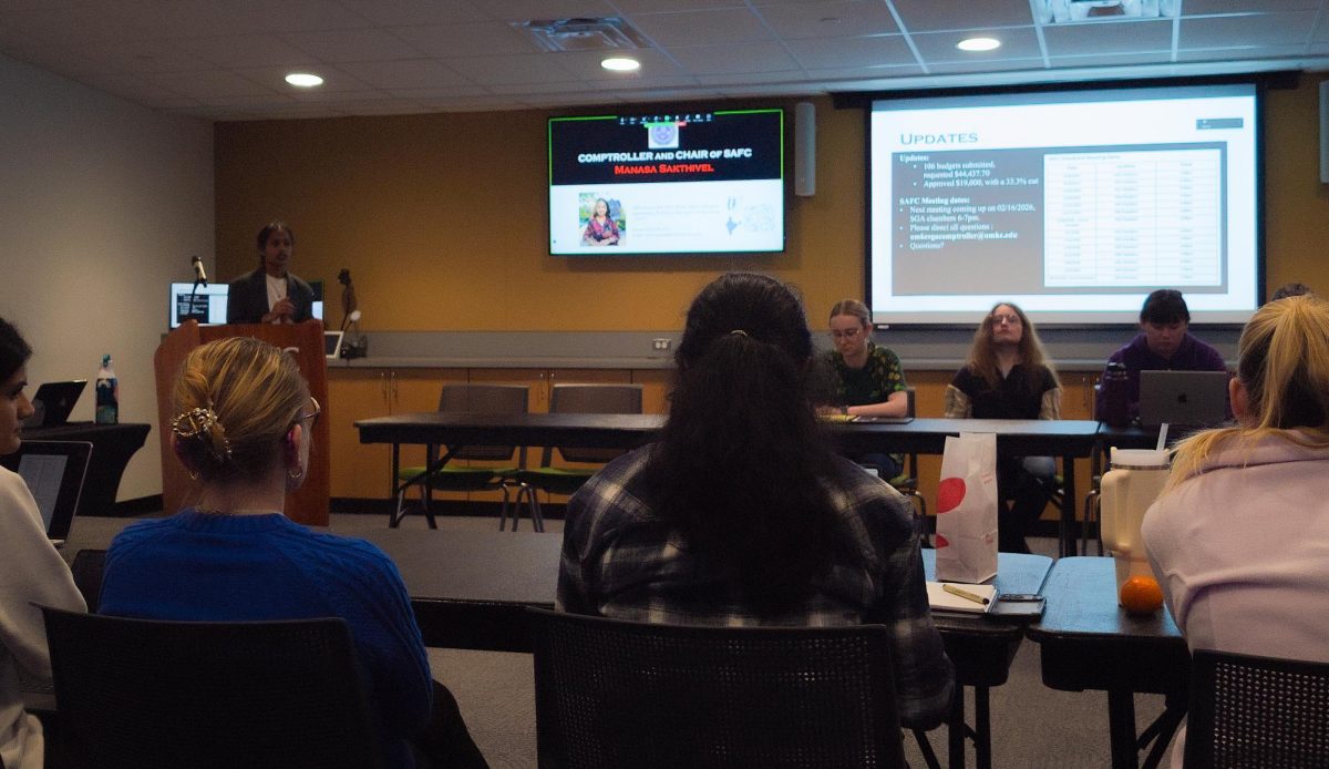 SGA meeting on Feb. 9. 