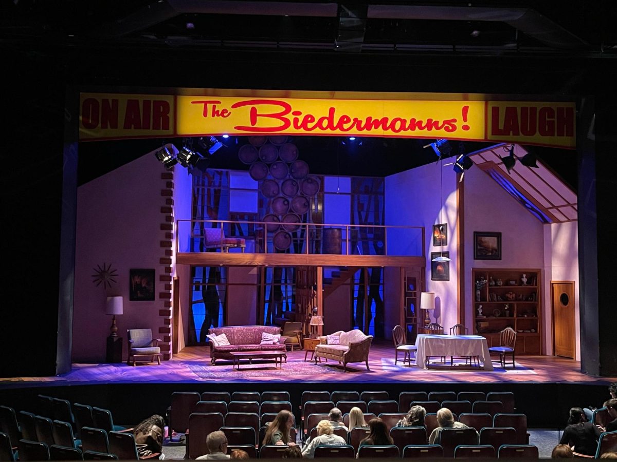 The Arsonists directed by Darren Sextro takes center stage at Spencer Theatre.
