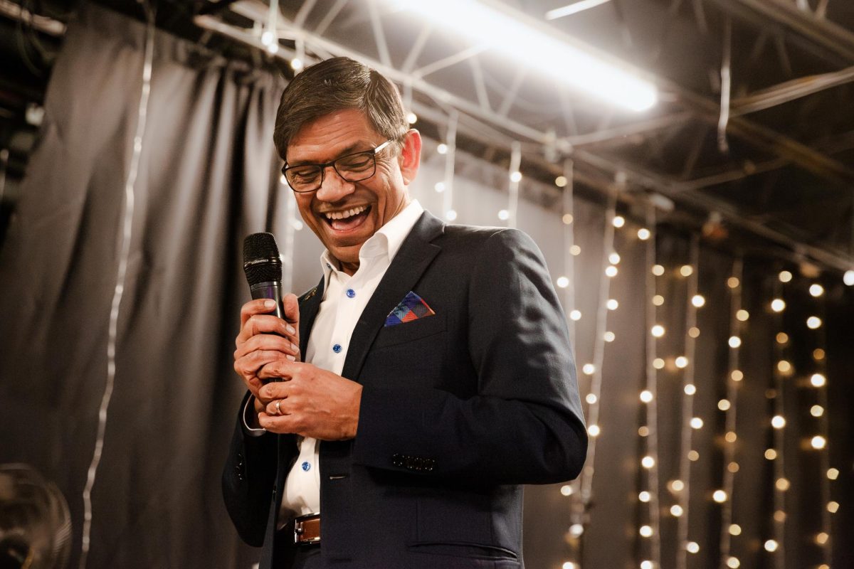 Mauli Agrawal was appointed UMKC chancellor in 2018, bringing decades of leadership experience to the role. Moving to Kansas City, he discussed with Steve and Joan Israelite in 2018 about a solo exhibition.