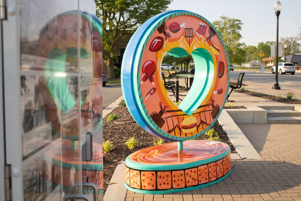 'The Beauty of Flavor' by Riley Darr displayed in Shawnee, KS.